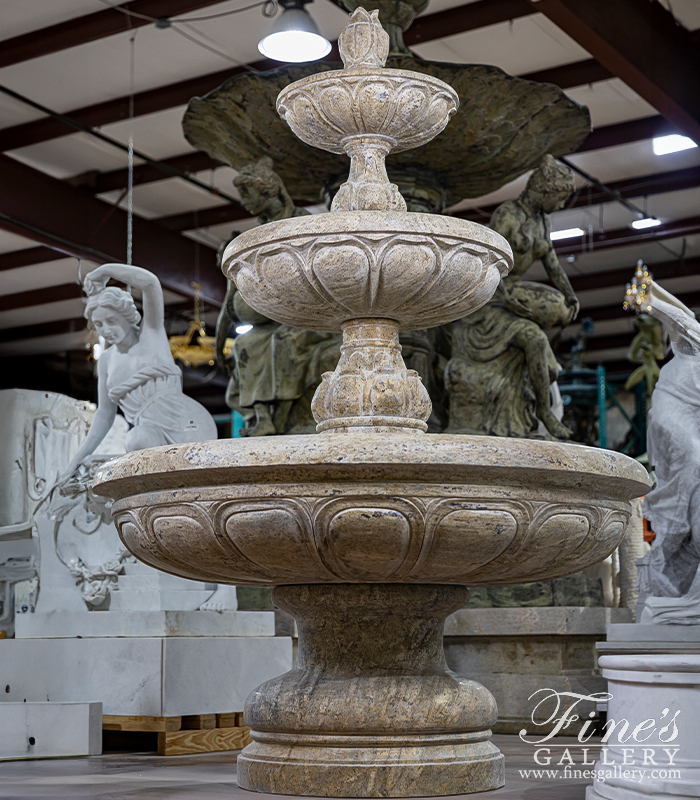 Marble Fountains  - Luxurious Granite Motor Court Fountain - MF-1329